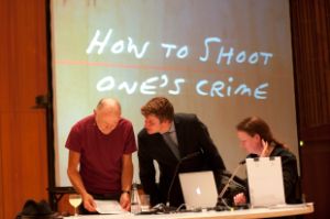 Berlin Documentary Forum 2. Framing Death - How to Shoot One's Crime - Sylvère Lotringer, Astra Price und Koen Claerhout