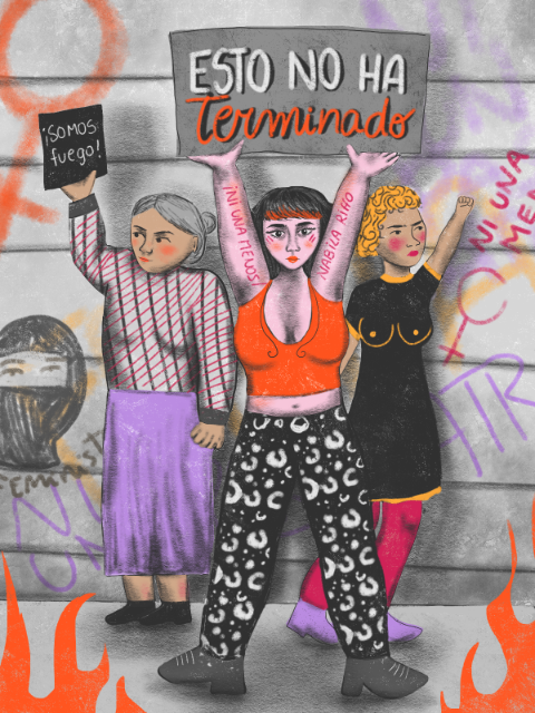 Illustration: Jeniffer Díaz, copyright: Ximena Goecke