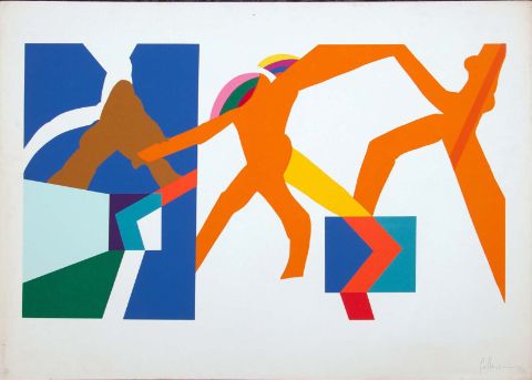 Guillermo Núñez, 'Homenaje al trabajo voluntario' (1973) from Archivo de la Memoria, Santiago: 2003, courtesy of the artist