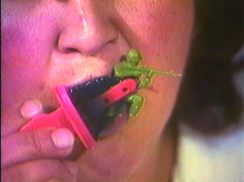 Filmstill von Popsicle, Gloria Camiruaga, Chile, 1984, 5 min.