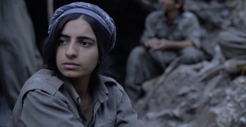 Filmstill von Berfîn, Özlem Arzeba, 2019. Rojava Film Commune