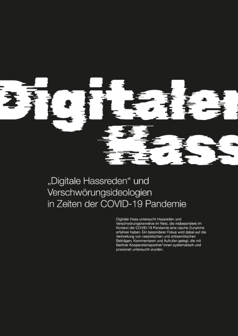 Cover Broschüre Digitaler Hass