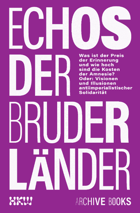 Cover: Echos der Bruderländer – Reader (DE)