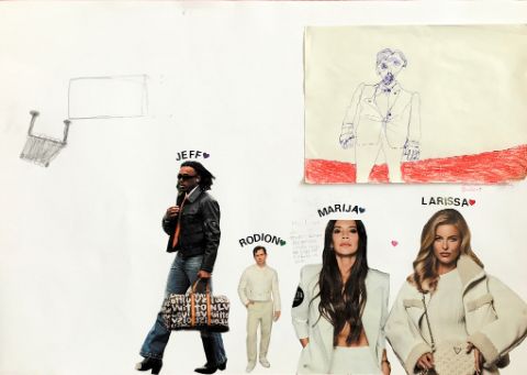 Fashion, Leni Rollny, Rodion Romas, Lara Künne (Collage)