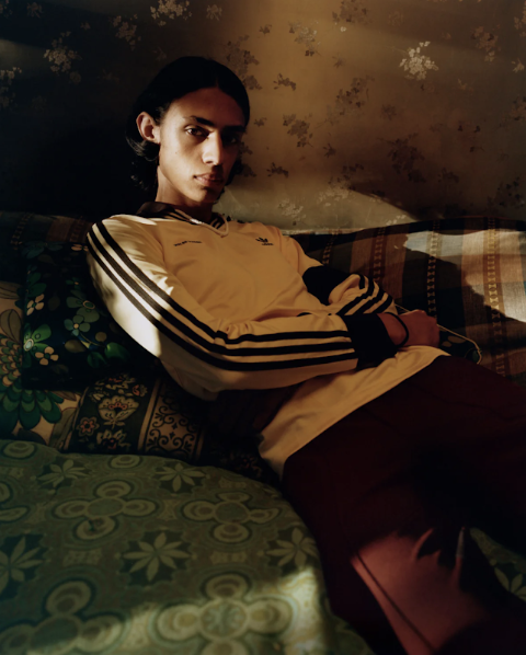 Harley Weir, adidas Originals & Wales Bonner, Autumn Winter 2020. Photo: London, 2020. Courtesy: Adidas