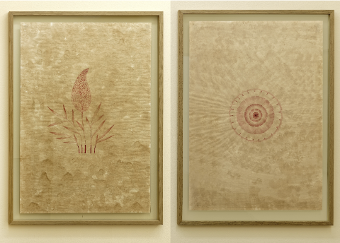 Aslı Çavuşoğlu, RED / RED [Diptych] (2015). Foto: Blaise Adilon