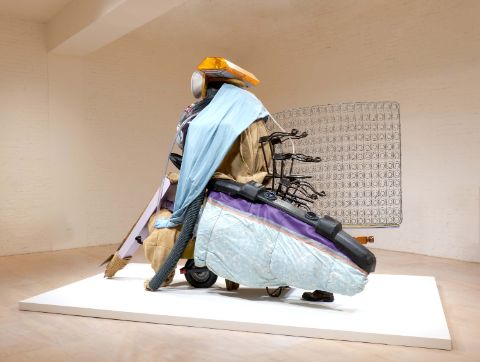 Daniel Lind-Ramos, Ambulancia (2022–23). Photo: Oliver Campbell, Courtesy Daniel Lind-Ramos and The Ranch