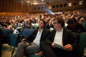 Democracy Lecture: Thomas Piketty. Thomas Piketty and Bernd M. Scherer, director Haus der Kulturen der Welt