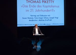 Democracy Lecture: Thomas Piketty. Bernd M. Scherer, director Haus der Kulturen der Welt
