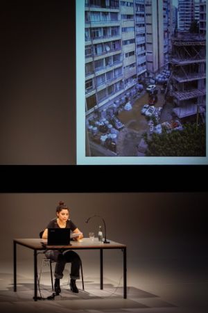 Mounira Al Solh. Non-academic lecture, Oct 7, 2017

Why Are We Here Now?
How Close Could We Get to the Light and Survive?
Curated by Rabih Mroué