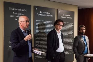 Tom Holert, Bernd Scherer, Anselm Franke. Ausstellungseröffnung, 12.04.2018