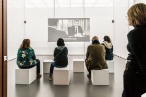 Video installation. Exhibition opening, Nov 15, 2018