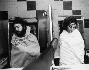 Jeffrey Silverthorne | Lovers, Accidental Carbon Monoxide Poisoning, 1972-74 | Photo courtesy Galerie VU