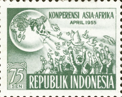 Special Edition Stamp on occasion of the Bandung Conference, 1955
